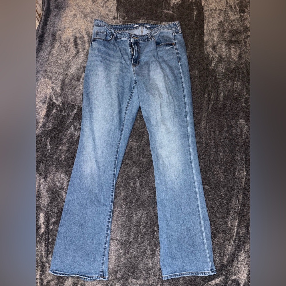 Old Navy Light Blue Boot Cut Jeans